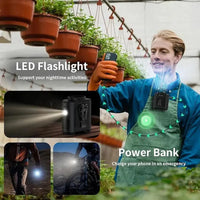 3-IN-1 OUTDOOR FAN & LIGHT