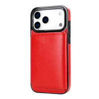 Buy Classic Magnetic Wallet Phone Case, Credit Card Holder, Dual Layer, Lightweight, Slim Leather, Magnetic Protective Case - RAYNE at Caseles-iPhone 17 Pro Max, Rayne-Purple