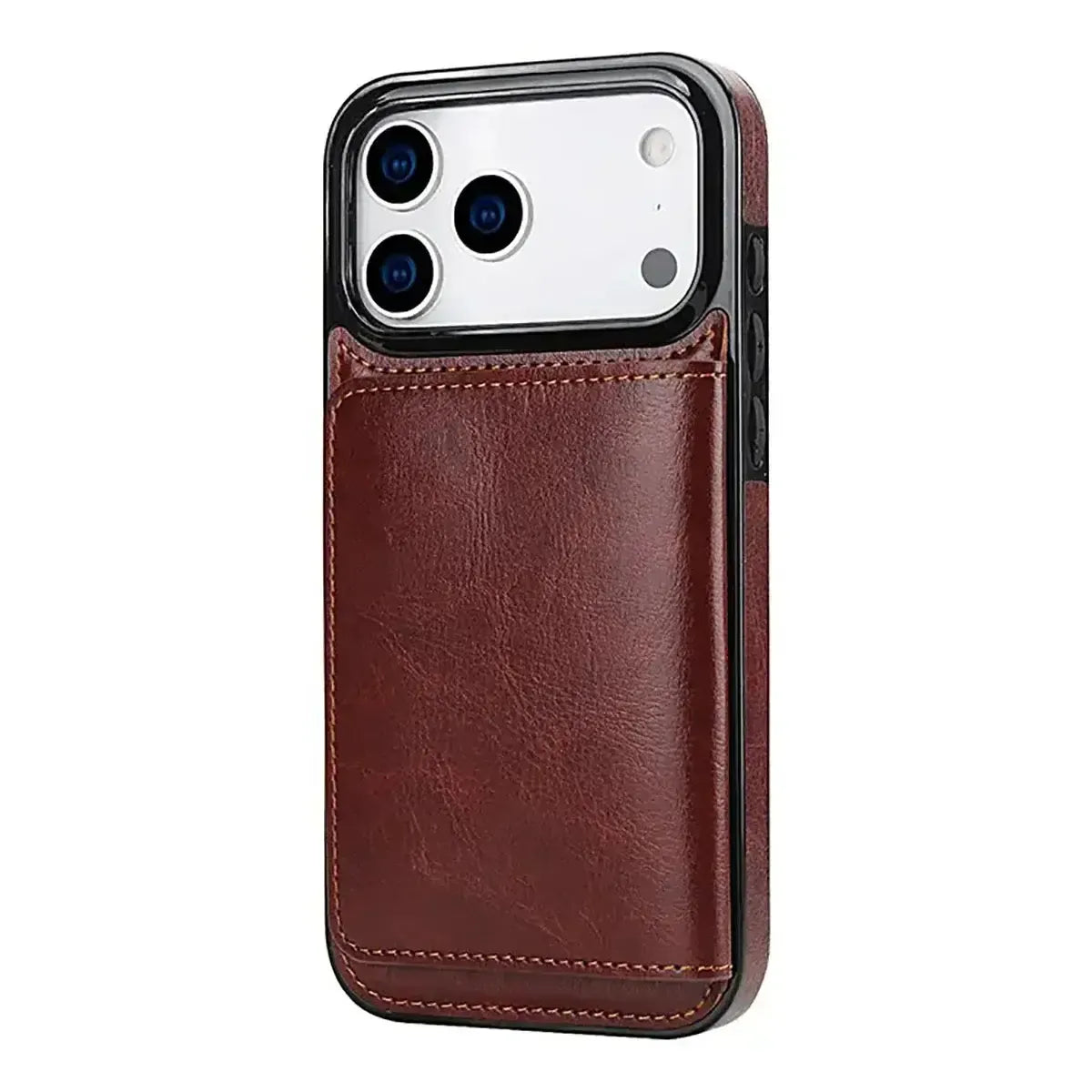 Buy Classic Magnetic Wallet Phone Case, Credit Card Holder, Dual Layer, Lightweight, Slim Leather, Magnetic Protective Case - RAYNE at Caseles-iPhone 17 Pro Max, Rayne-Purple