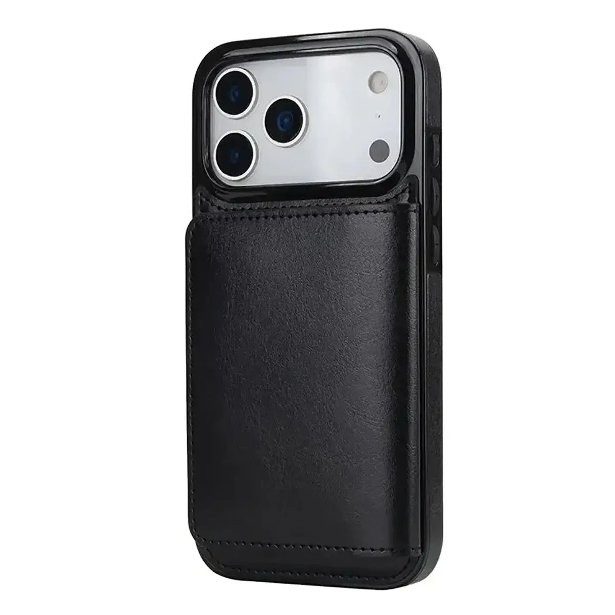 Buy Classic Magnetic Wallet Phone Case, Credit Card Holder, Dual Layer, Lightweight, Slim Leather, Magnetic Protective Case - RAYNE at Caseles-iPhone 17 Pro Max, Rayne-Purple