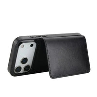 Buy Classic Magnetic Wallet Phone Case, Credit Card Holder, Dual Layer, Lightweight, Slim Leather, Magnetic Protective Case - RAYNE at Caseles-iPhone 17 Pro Max, Rayne-Purple