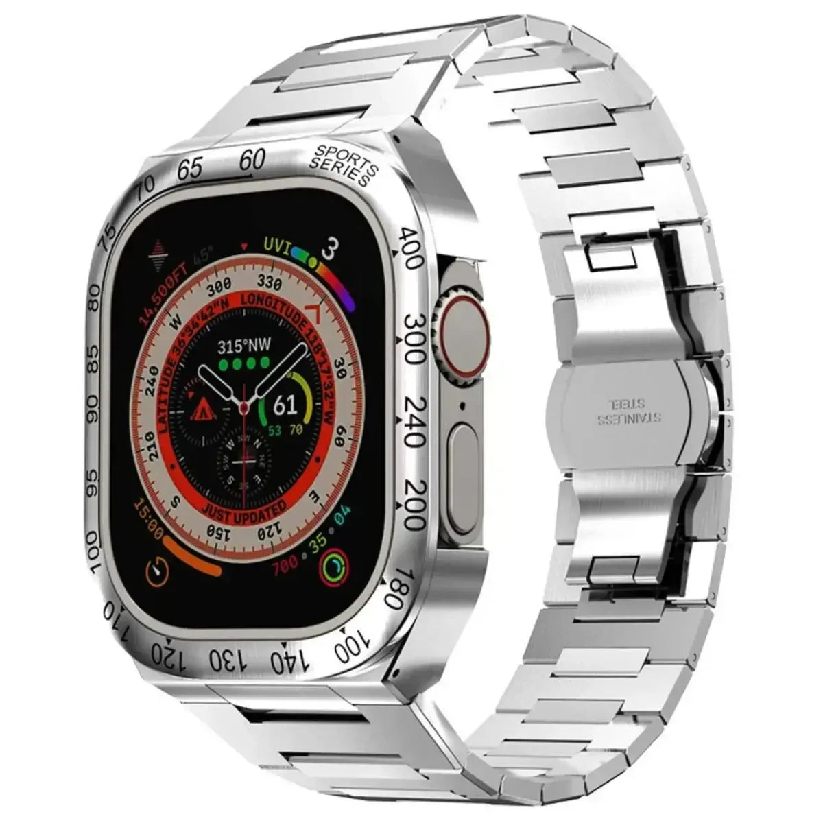 STAINLESS STEEL CASE FOR APPLE WATCH