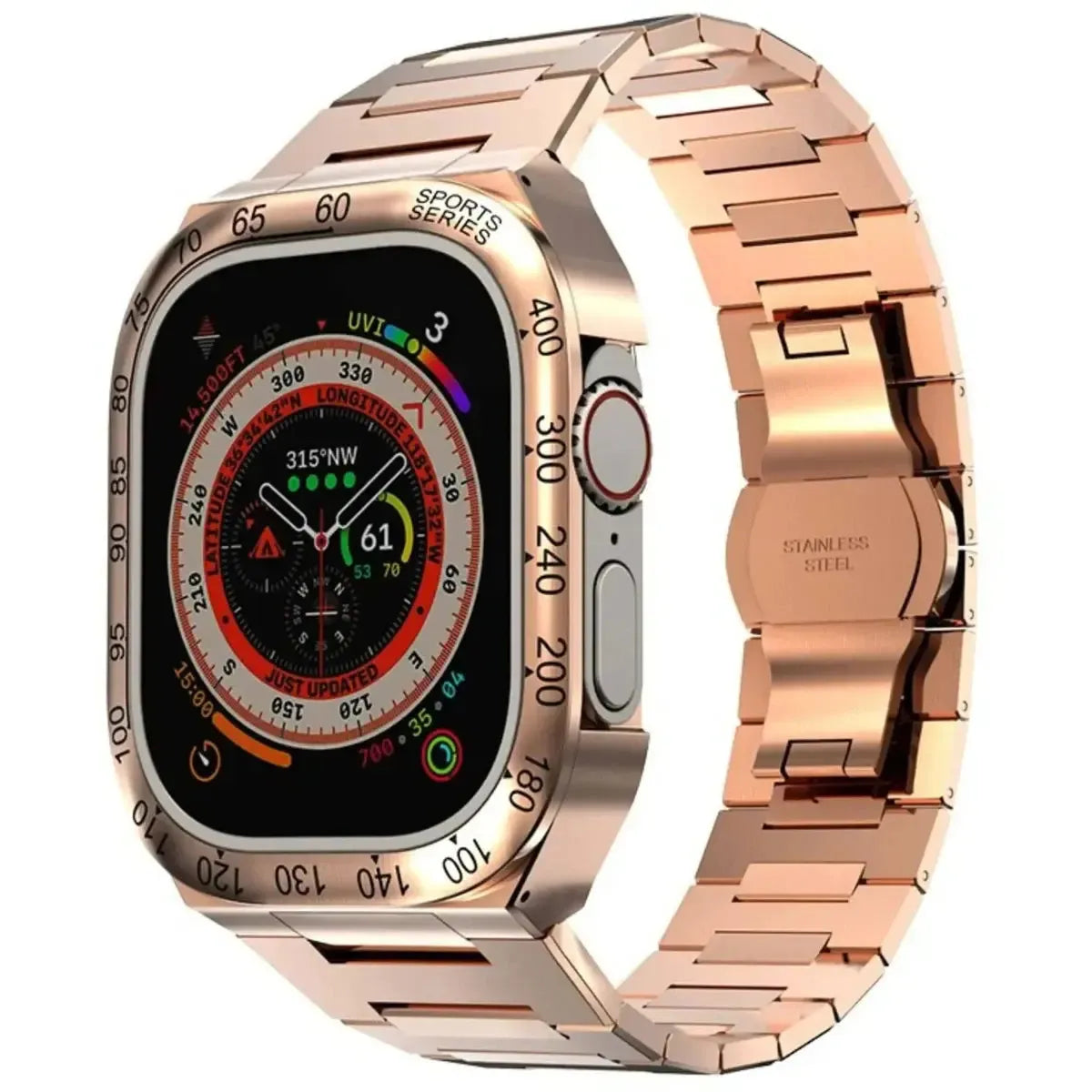 STAINLESS STEEL CASE FOR APPLE WATCH