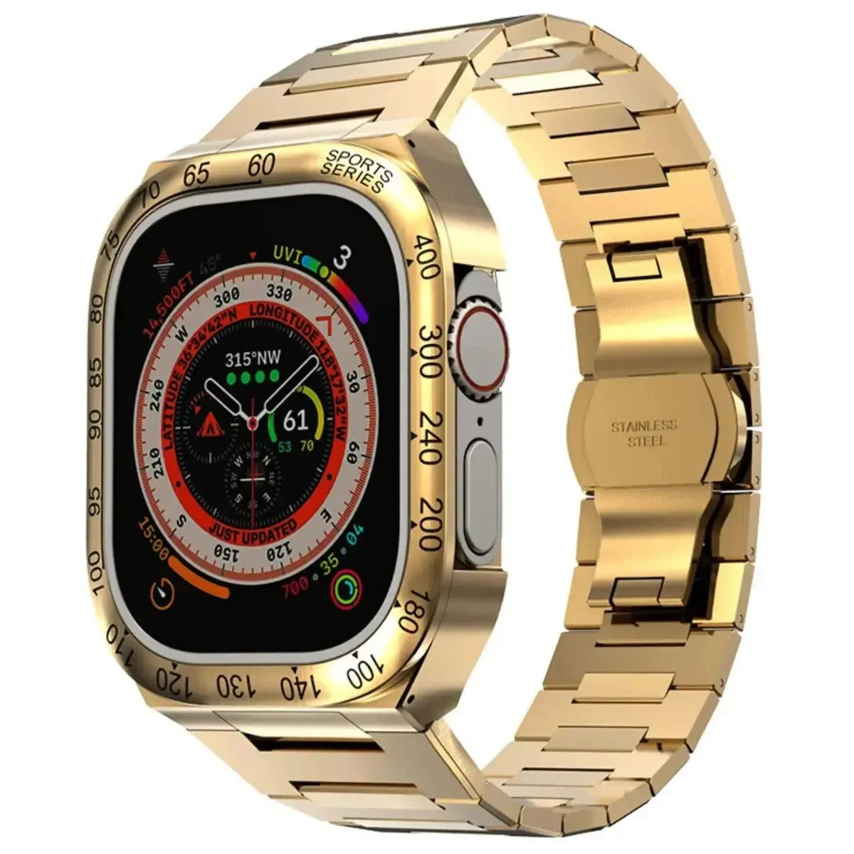 STAINLESS STEEL CASE FOR APPLE WATCH