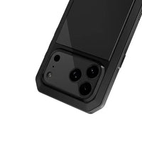 Buy Classic Full Body Metal Armor Phone Case, with Screen Protector, Heavy Duty Defender Shockproof Case - TADDEO at Caseles-iPhone 17 Pro Max, Taddeo-Black