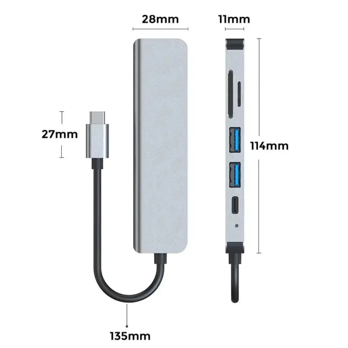 6-IN-1 USB C HUB